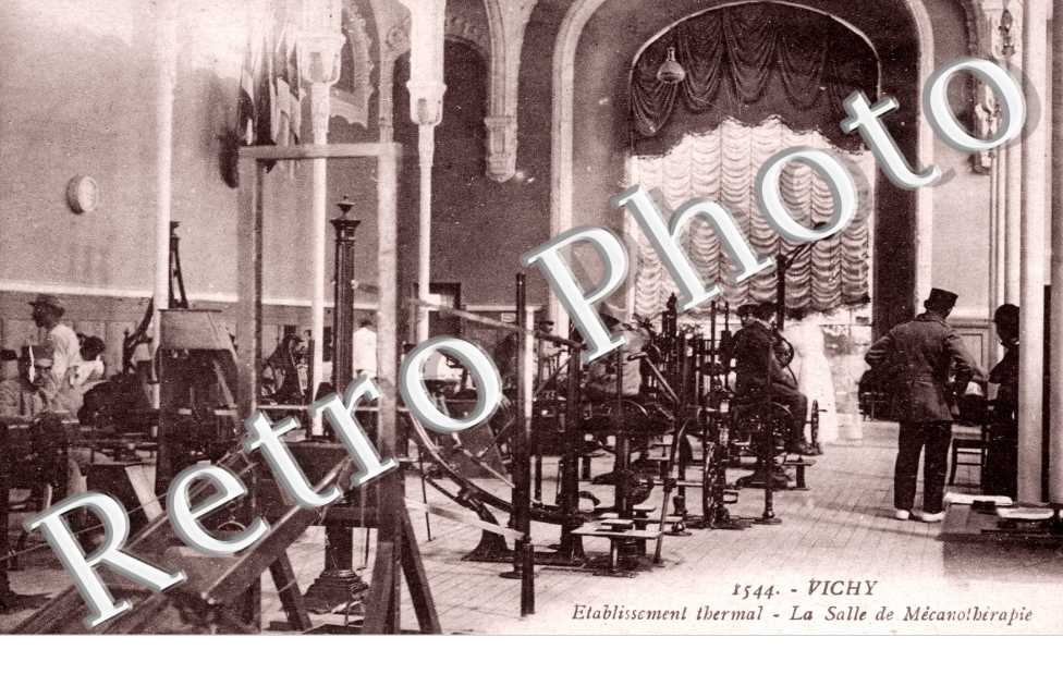 Etablissement thermal La salle de mecanotherapie