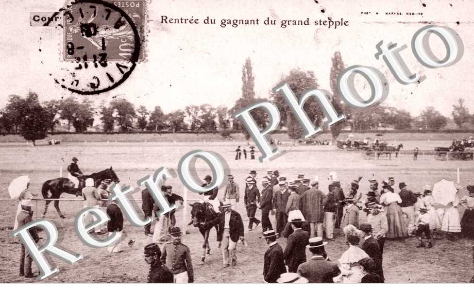 les courses - rentree du gagnant du Stepple
