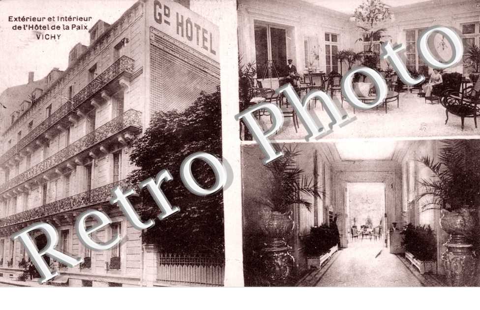 exterieur et interieur de l'Hotel de la Paix