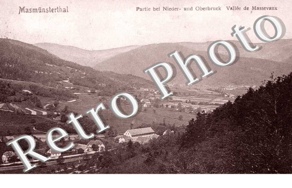 Partie bei Nieder und Oberbruck, Vallee de Massevaux