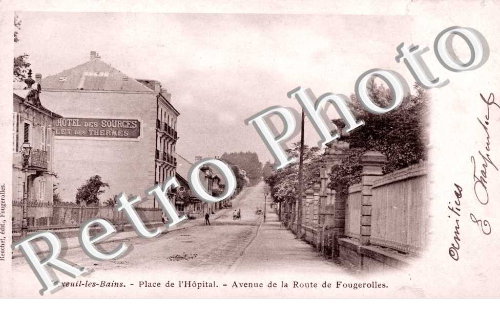 Place de l'Hopital, Avenue de la Route de Fougerolles