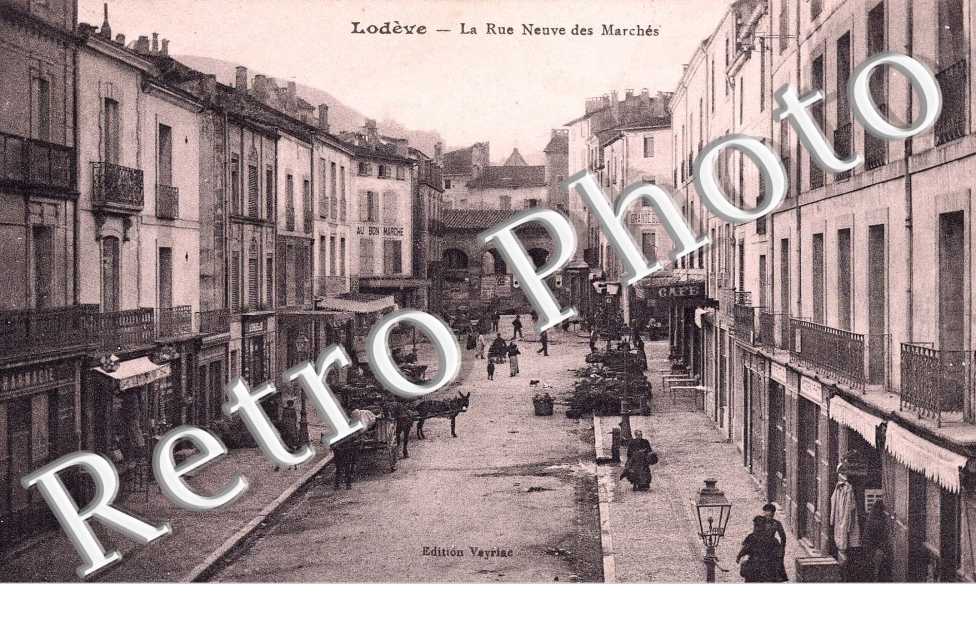 La rue Neuve des marches