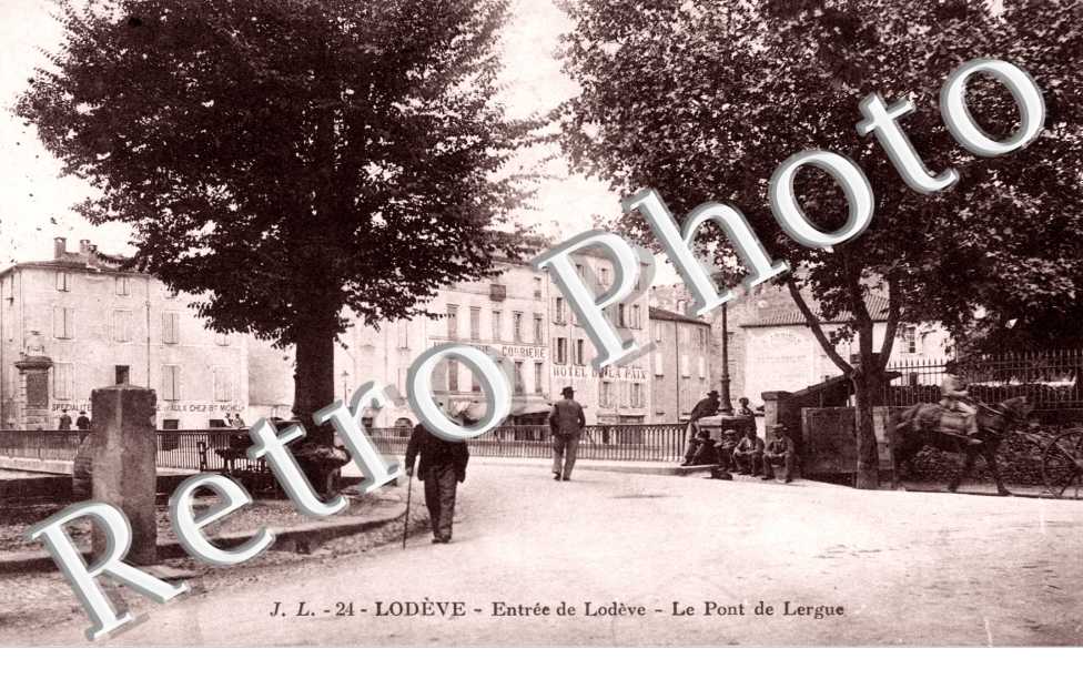 Entree de Lodeve, le Pont de Lergue