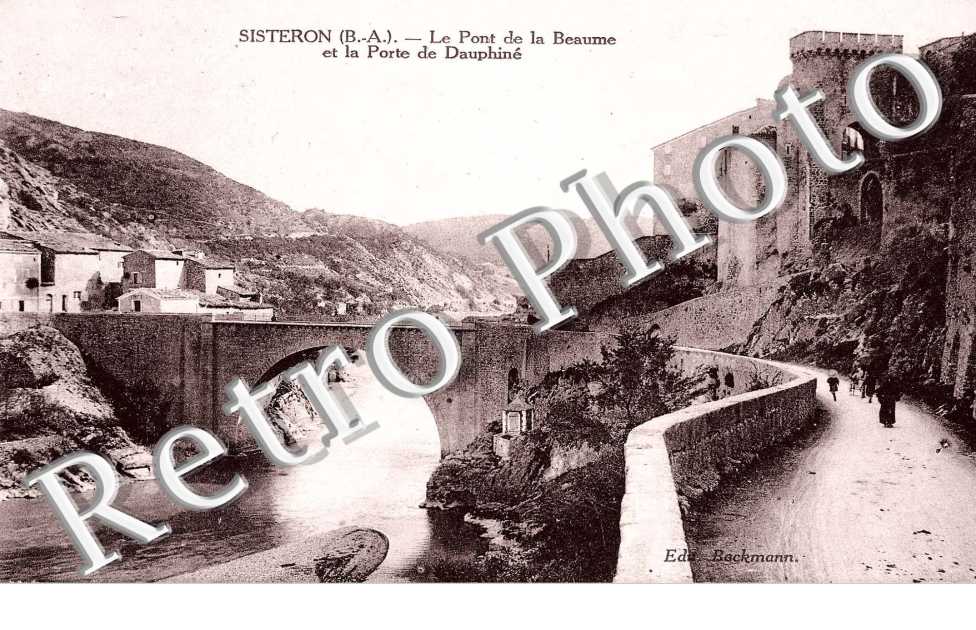 Le pont de la Baume et la porte de Dauphine