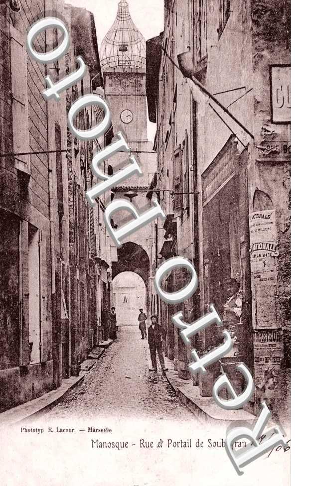 Rue et Portail de Soubeyran
