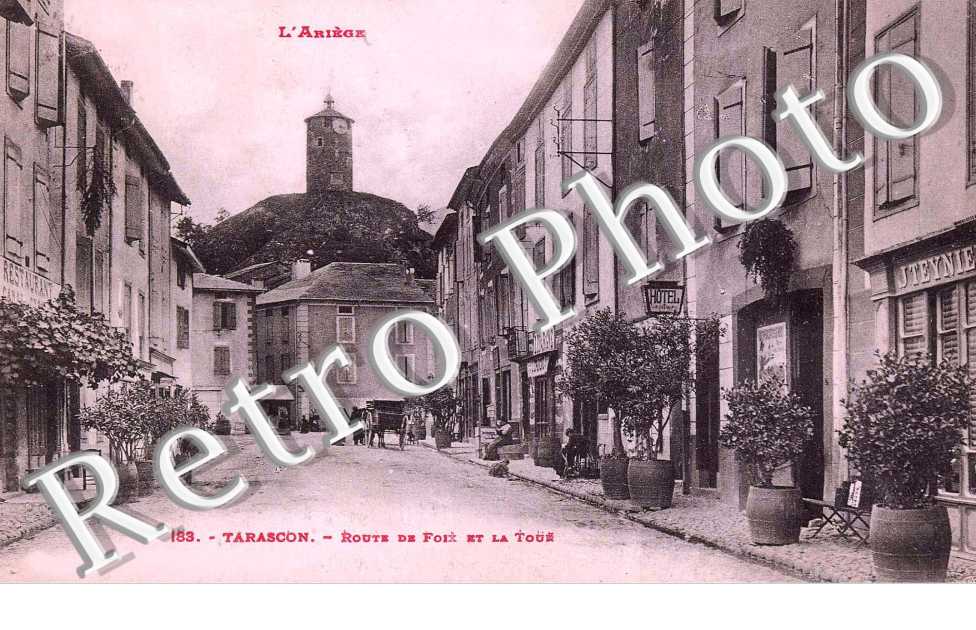 route de foix et la tour