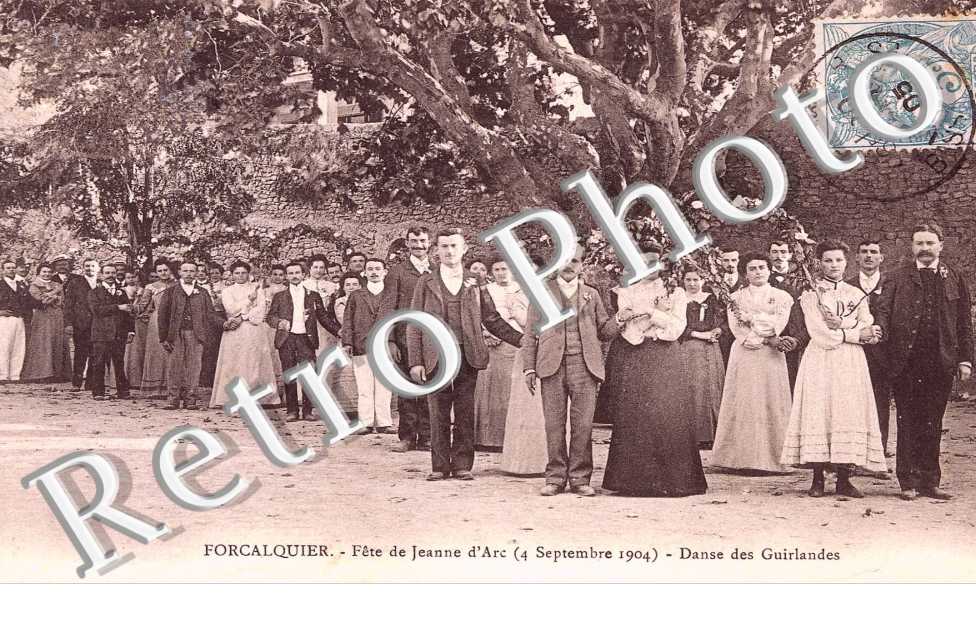 Fête de Jeanne d'Arc ( 4 septembre 1904) Danse des Guirlandes