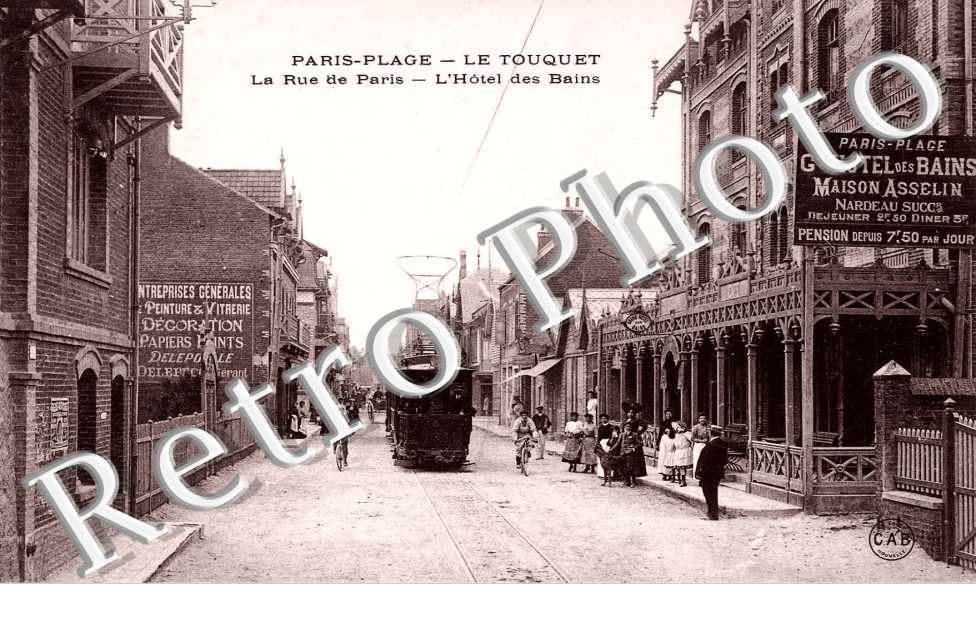 PARIS-PLAGE Rue de Paris  HOTEL DES BAINS