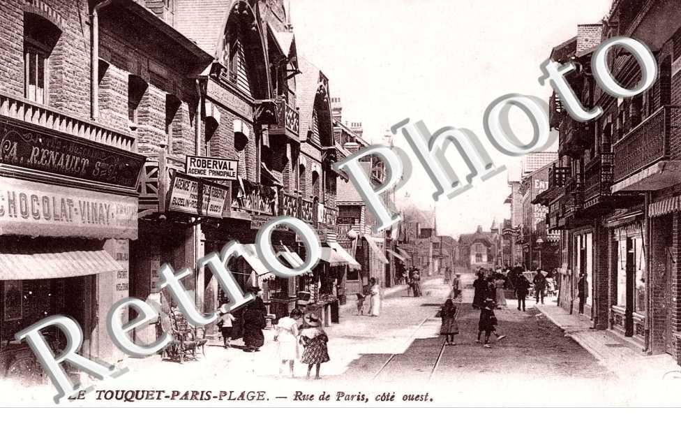 PARIS-PLAGE  Rue de Paris