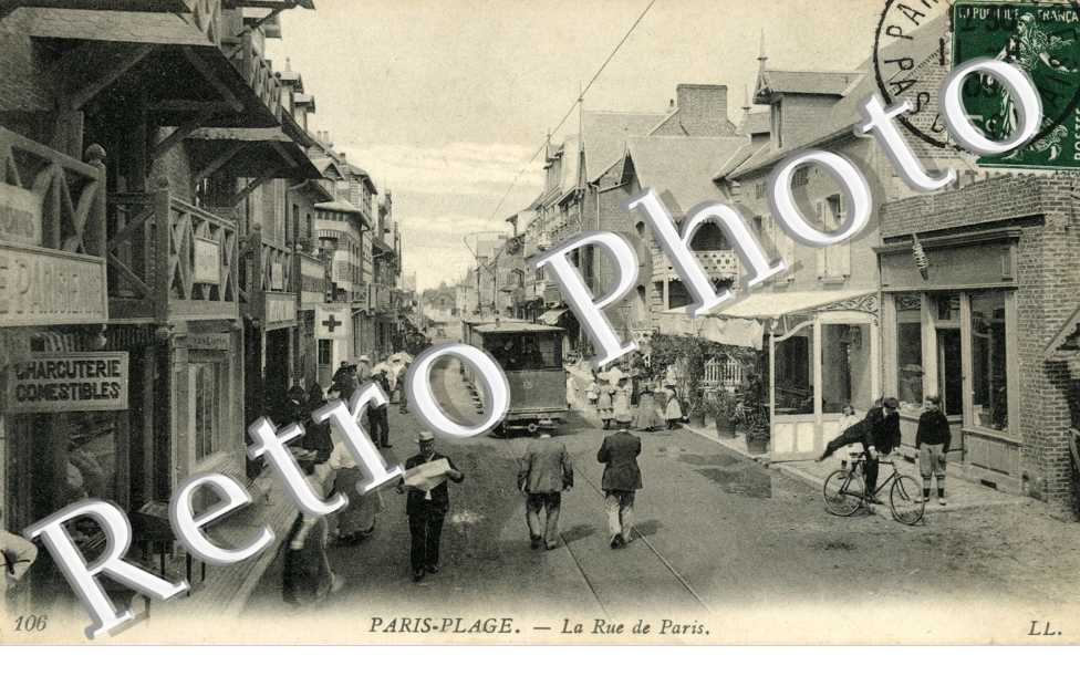 PARIS-PLAGE  Rue de Paris