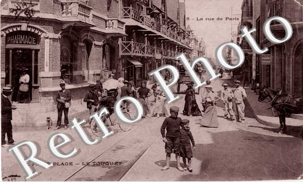 PARIS-PLAGE La rue de Paris
