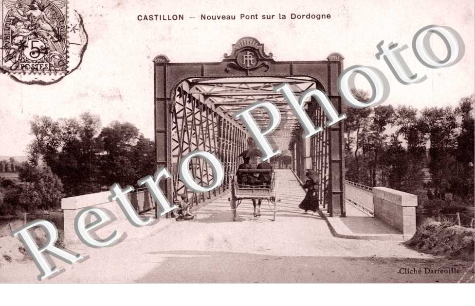 Nouveau pont sur la Dordogne