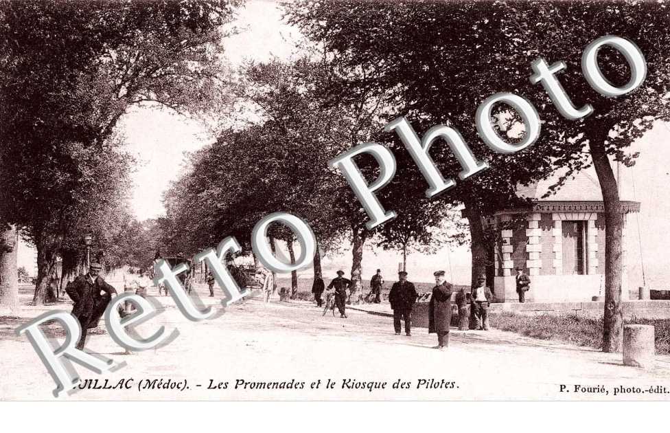 les promenades et le kiosque des Pilotes