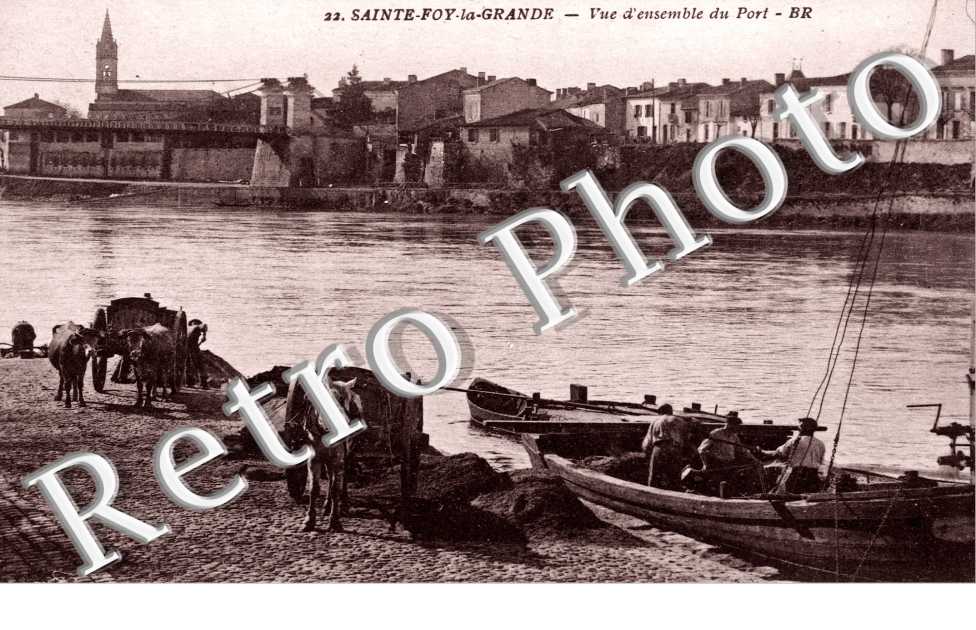 vue d&#039;ensemble du port