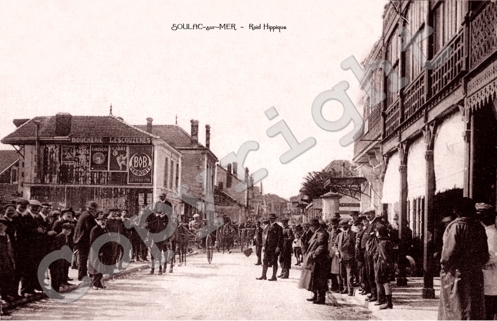 raid hippique depart route de la plage