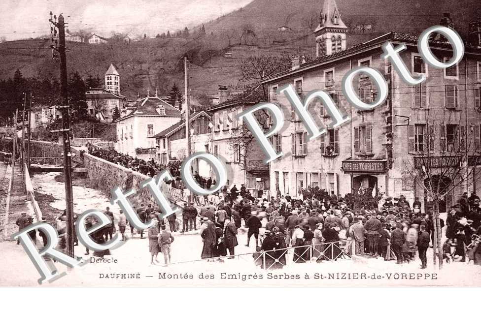 MONTEE DES EMIGRES SERBES
