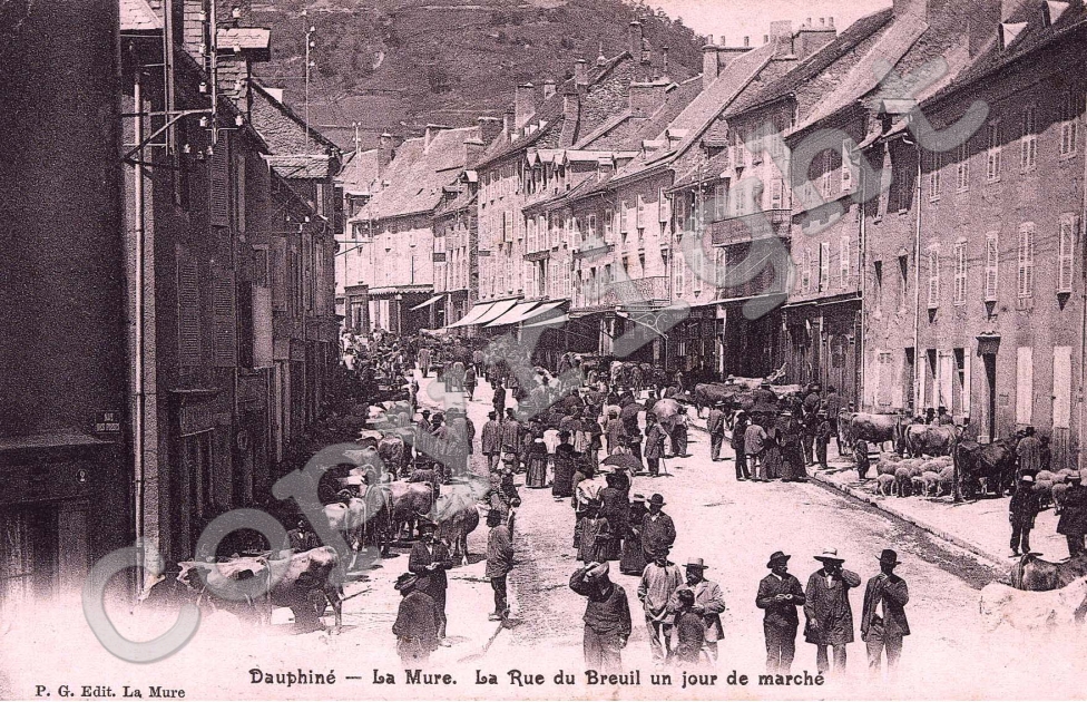 la rue du Breuil un jour de marche