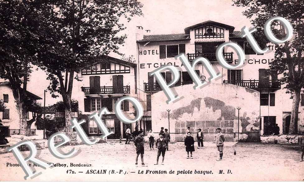 Le fronton de pelote basque