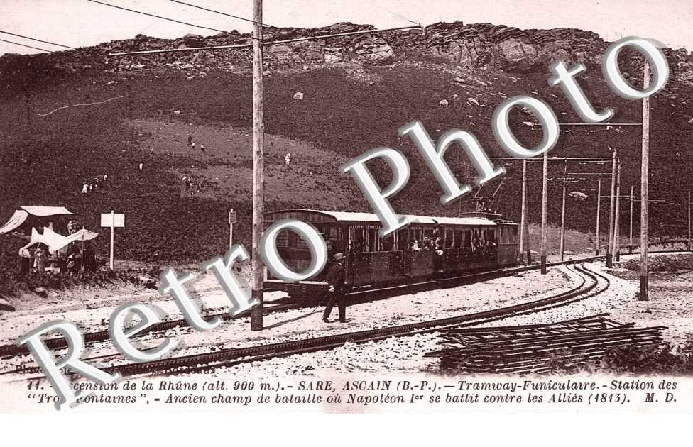 Tramway-Funiculaire - station des "trosi-fontaines"
