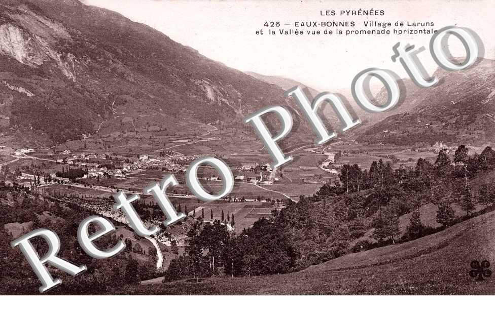 Village de Laruns et Vallee