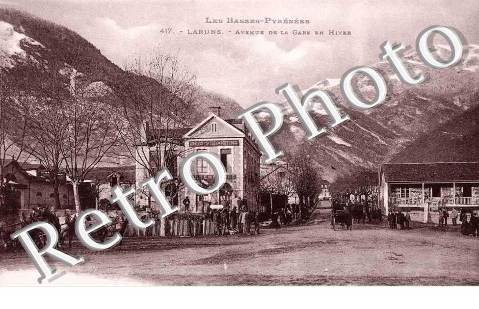 avenue  DE LA GARE EN HIVER