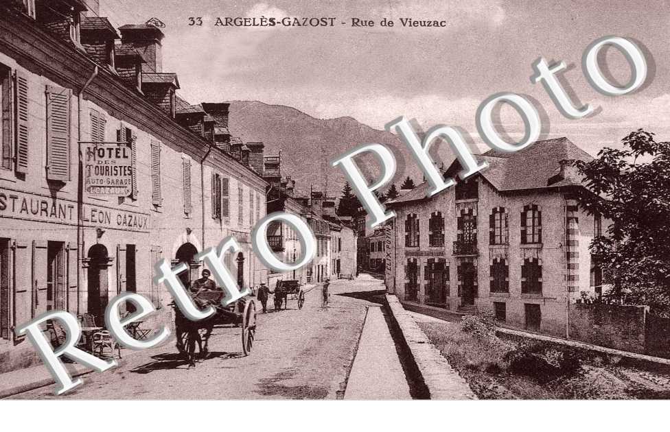 Rue de Vieuzac- Restaurant Léon Cazaux - Hôtel