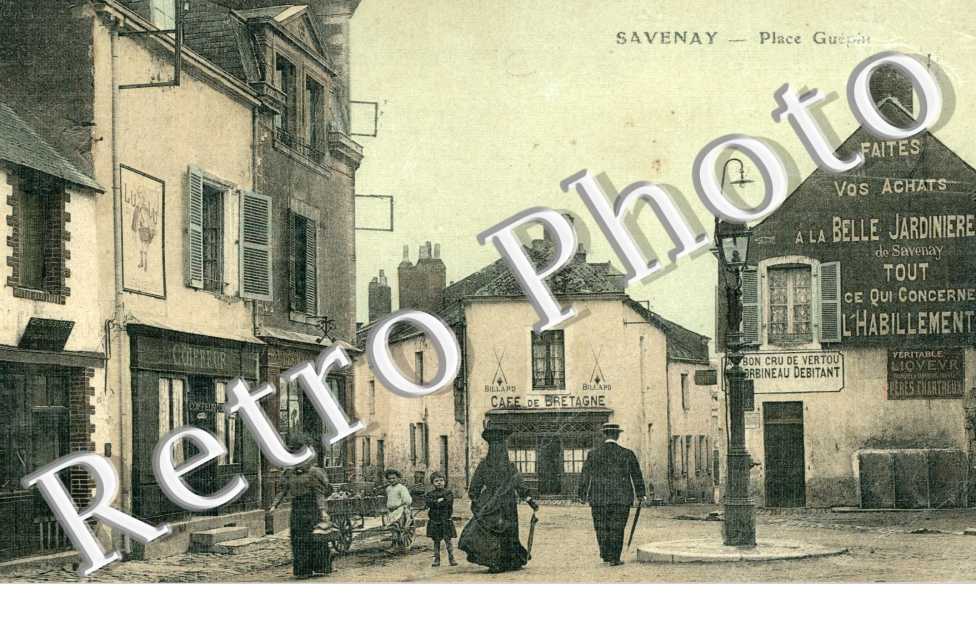 place Guepin - carte couleur toilee