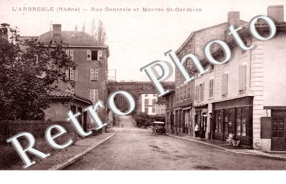 Rue Centrale et Montee St Germain