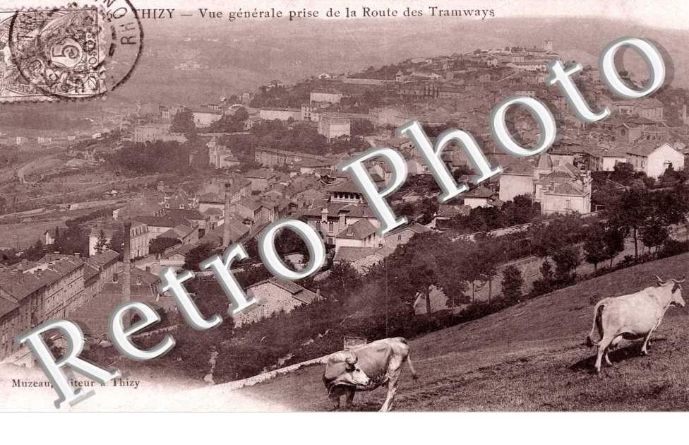 Vue Generale prise de la Route des Tramways