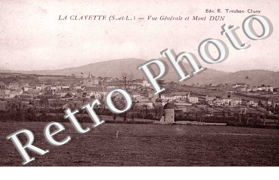 Vue generale et mont Dun
