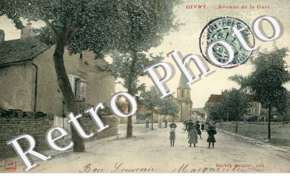 Avenue de la gare (couleur)
