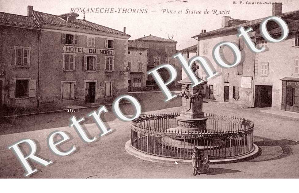 Place et Statue de Raclet