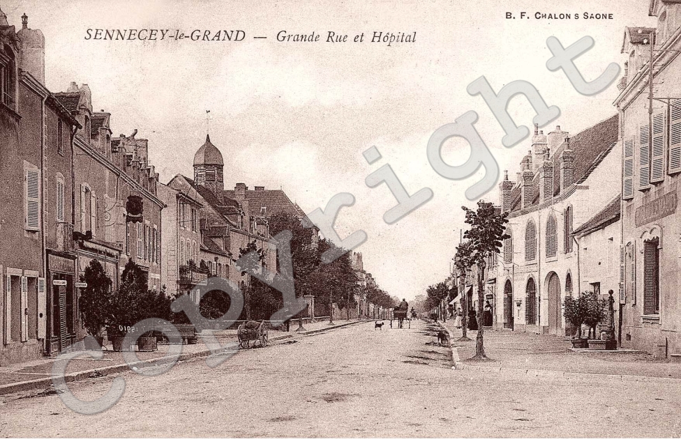 Grande rue et hopital