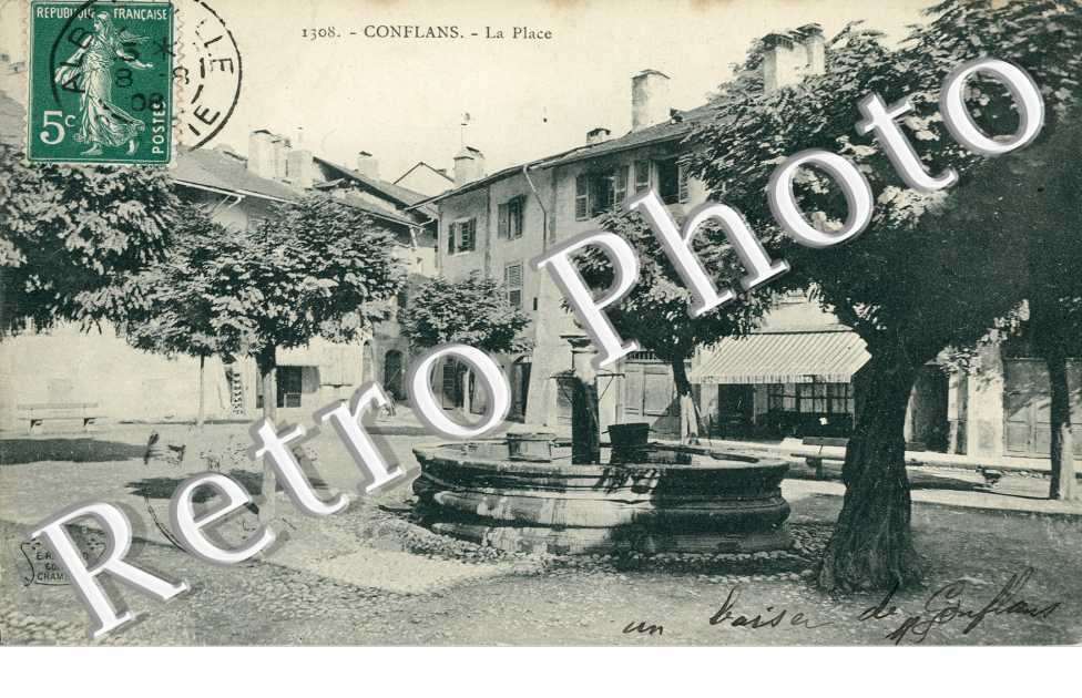 CONFLANS  la place