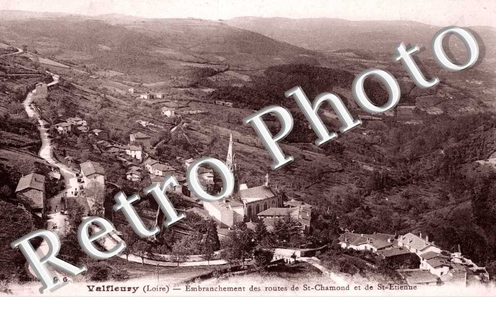 Embranchement des Routes de St Chamond et de St Etienne