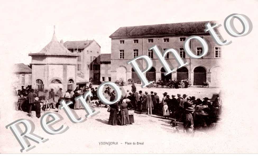 Place du Breuil et halle aux grains