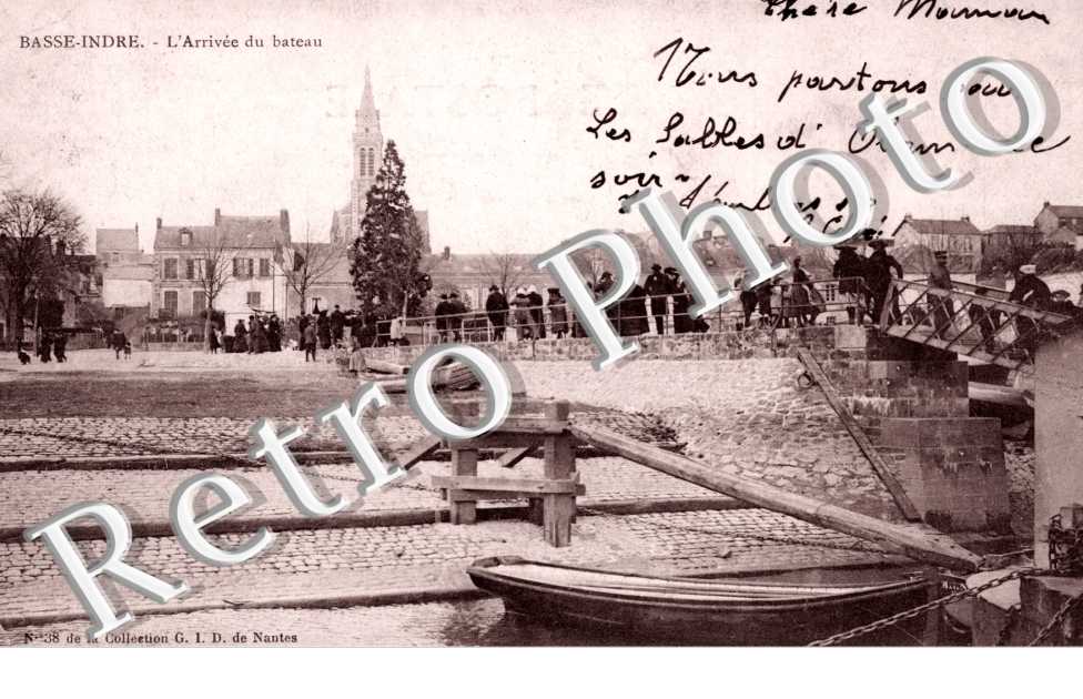 l&#039;Arrivee du bateau