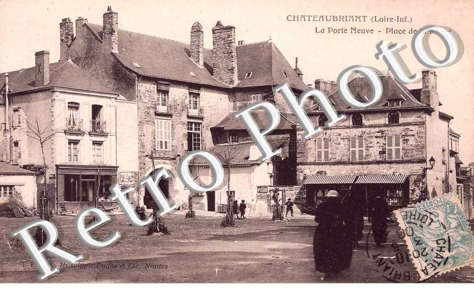 la porte Neuve - place de la Motte