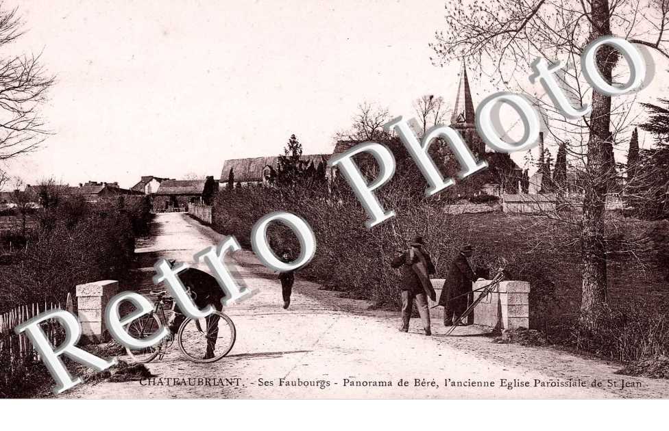 ses faubourg - panorama de Bere - ancienne eglise de St Jean