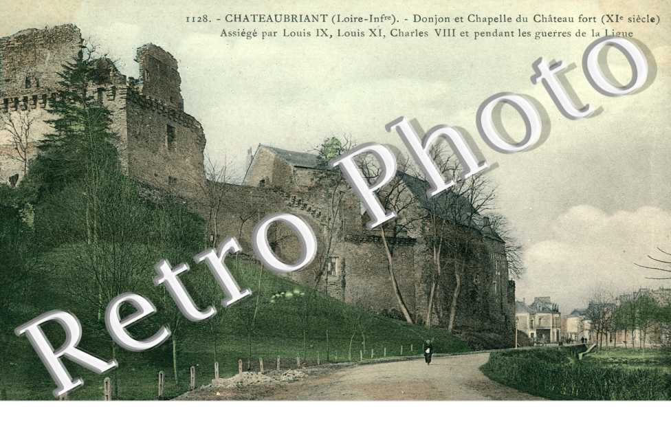 Donjon et chapelle du chateau fort