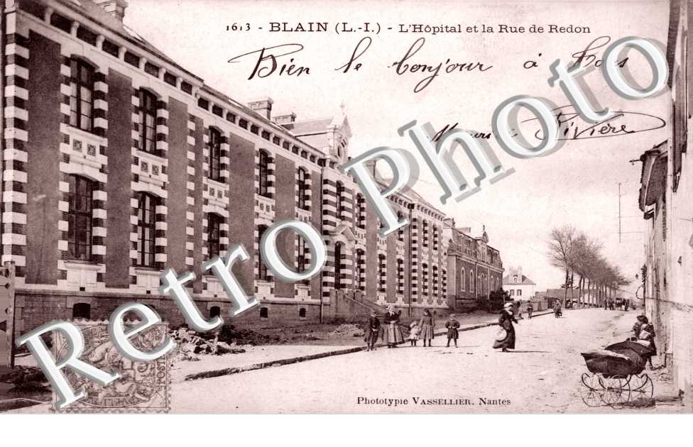 l&#039;hopital et la rue de Redon