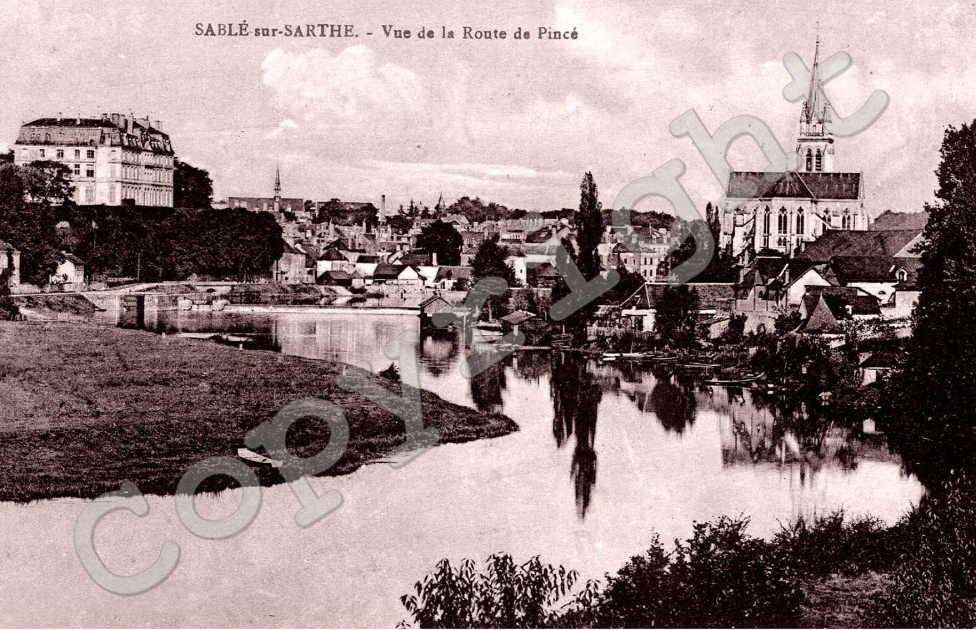Vue de la route de Pince