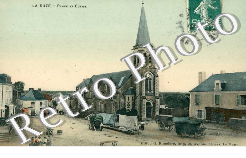 la Place et l'Eglise
