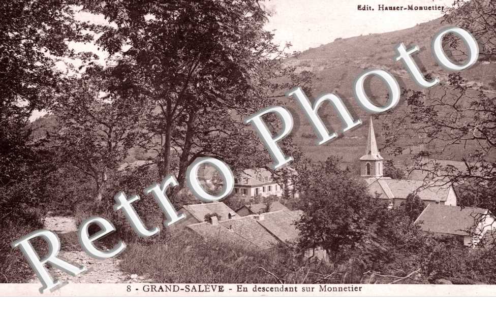 Grand Saleve - En descendant sur Monnetier