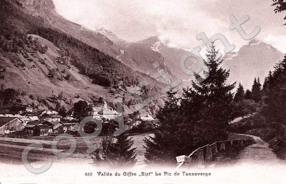 Vallee du Giffre - Le pic de tanneverge