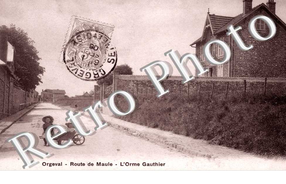 la Route de Maule, l&#039;Orme Gauthier
