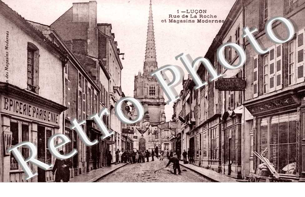 rue de La Roche et Magasins Modernes