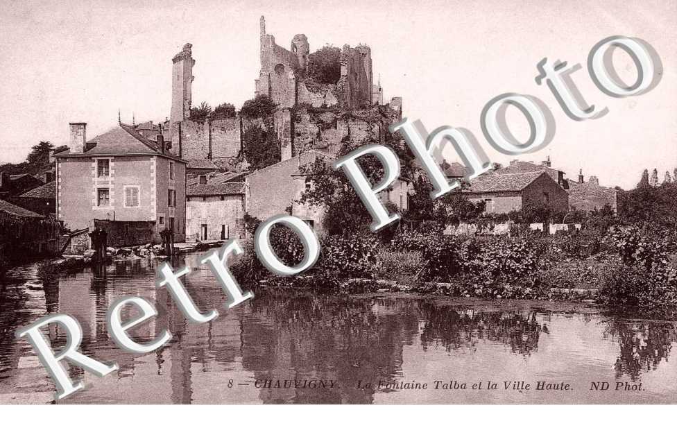 la fontaine Talba et la ville haute