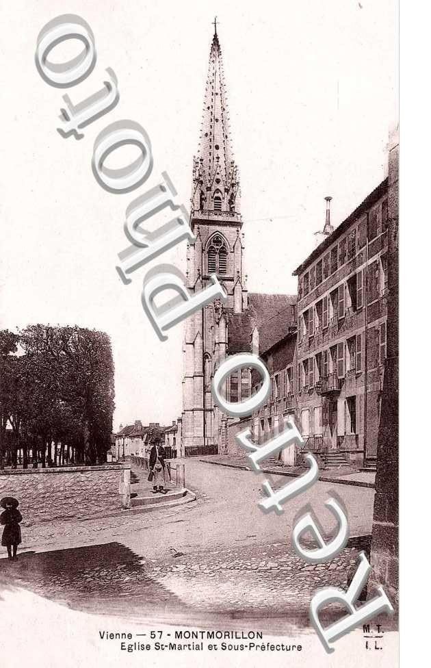 Eglise sainr Martial et Sous Prefecture