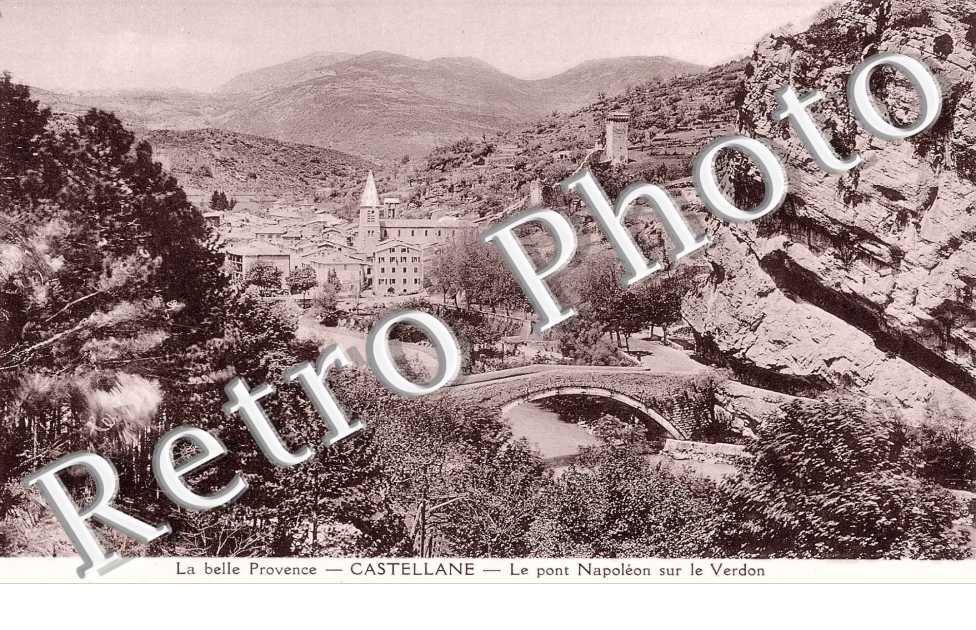 le pont Napoleon sur le Verdon